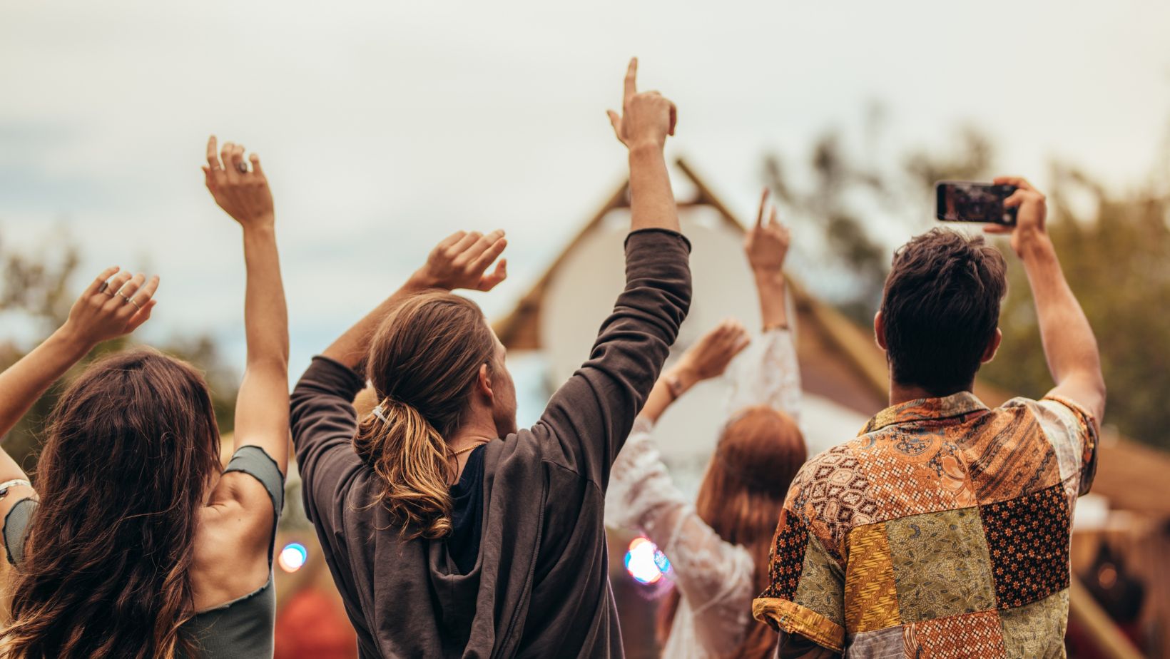 People at a concert